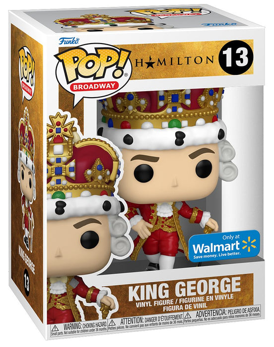 Hamilton: King George #13 (Walmart Exclusive) - In Box - Funko Pop