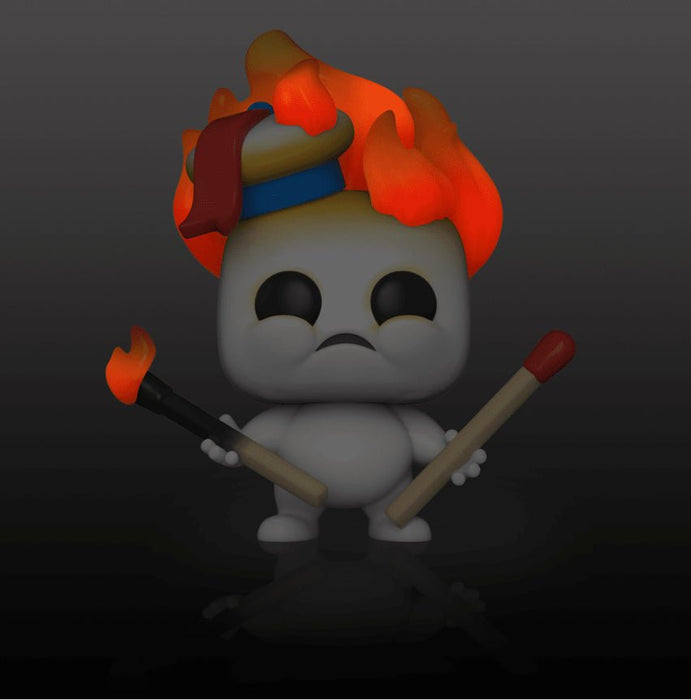 GhostBusters Afterlife: Mini Puft (On Fire) #936 (Glows In The Dark) (Target Exclusive) - In Box - Funko Pop