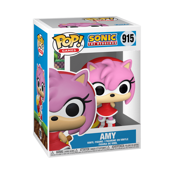 Sonic The Hedgehog: Amy #915 - With Box - Funko Pop