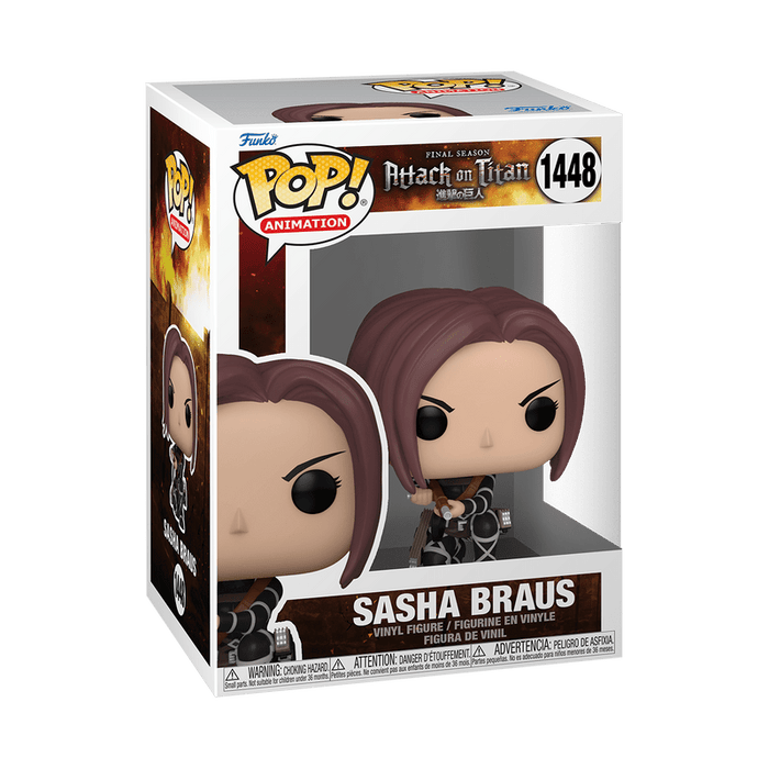 Attack On Titan: Sasha Braus #1448 - With Box - Funko Pop