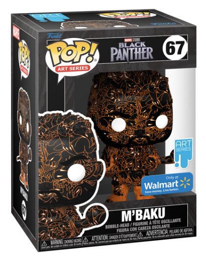 Marvel Black Panther: M’Baku #67 (Art Series) (Walmart Exclusive) - In Box - Funko Pop