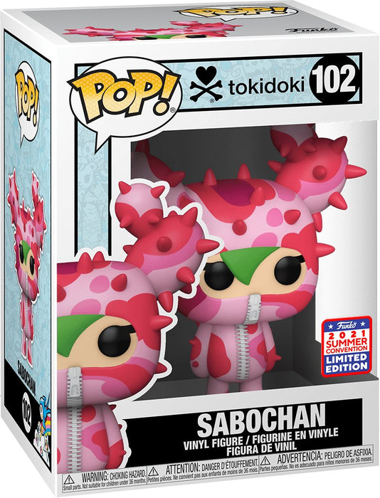 Tokidoki: Sabochan #102 (2021 Summer Convention Exclusive) - In Box - Funko Pop