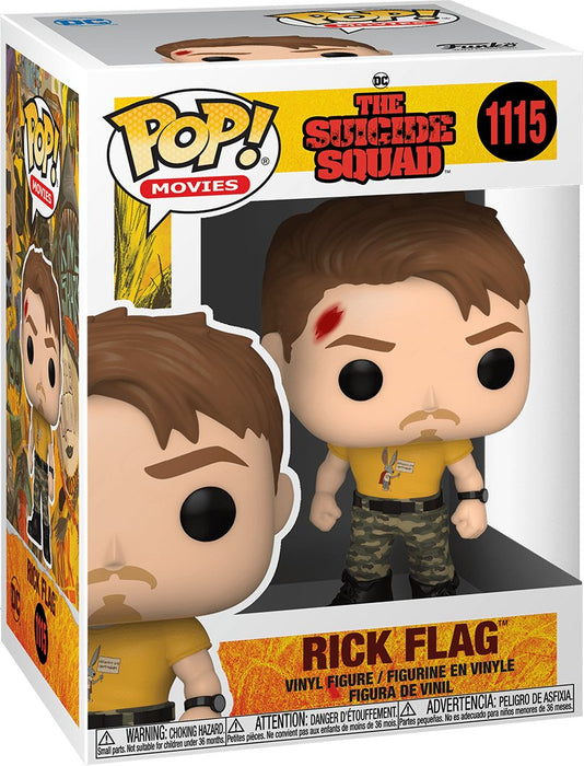 The Suicide Squad: Rick Flag #1115 - With Box - Funko Pop