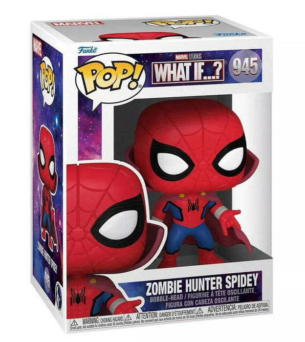 Marvel What If…?: Zombie Hunter Spidey #945 - With Box - Funko Pop