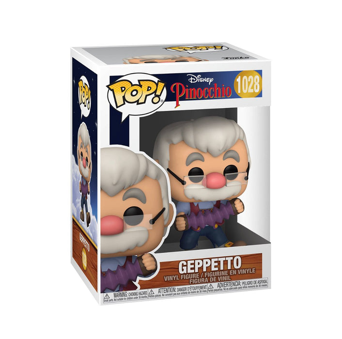 Disney Pinocchio: Geppetto #1028 - With Box - Funko Pop