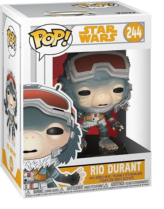 Star Wars: Rio Durant #244 - With Box - Funko Pop