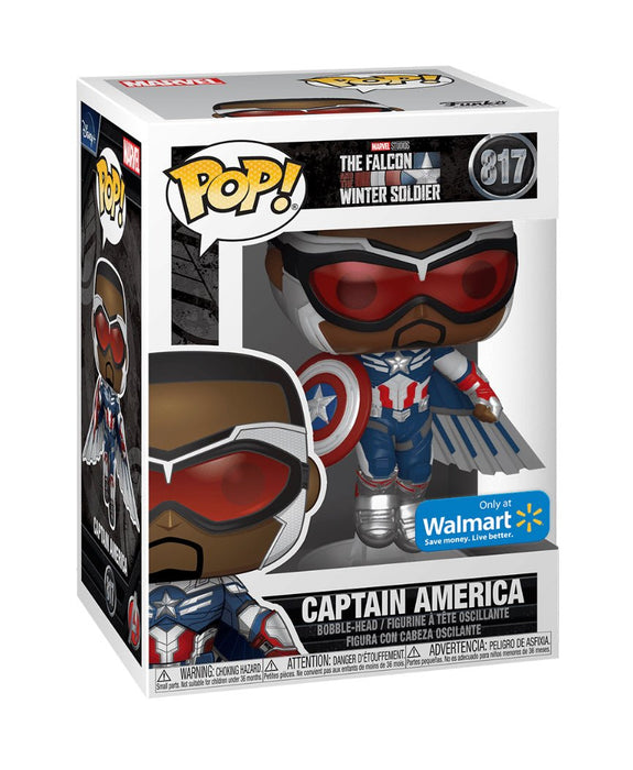 Marvel: Captain America #817 (Walmart Exclusive) - In Box - Funko Pop