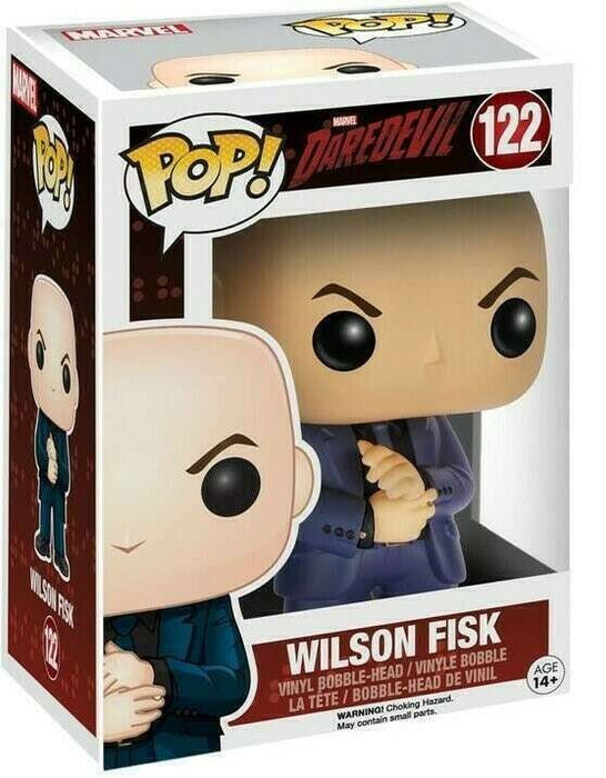 Marvel Daredevil: Wilson Fisk #122 - With Box - Funko Pop