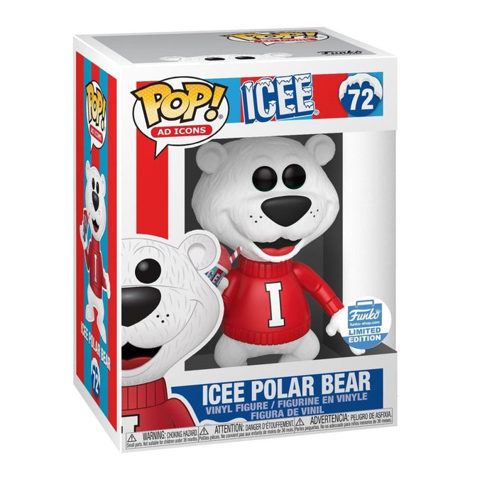 ICEE: Icee Polar Bear #72 (Funko Shop Exclusive) - In Box - Funko Pop