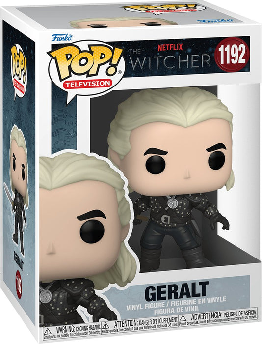 Netflix Witcher: Geralt #1192 - In Box - Funko Pop