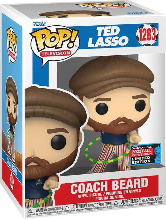 Ted Lasso: Coach Beard #1283 (2022 Fall Convention Exclusive) - In Box - Funko Pop