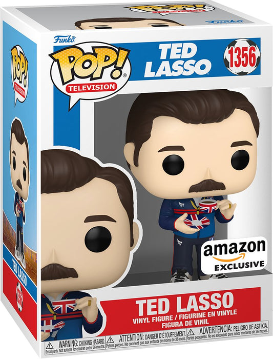 Ted Lasso: Ted Lasso #1356 (Amazon Exclusive) - In Box - Funko Pop