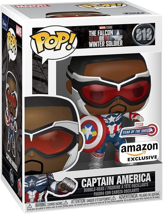 Marvel: Captain America #818 (Amazon Exclusive) - In Box - Funko Pop