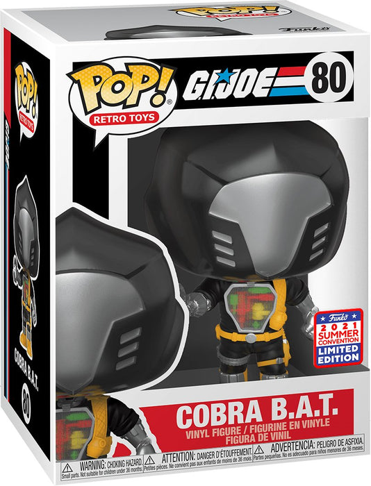 G.I.Joe: Cobra B.A.T. #80 (2021 Summer Convention Exclusive) - In Box - Funko Pop