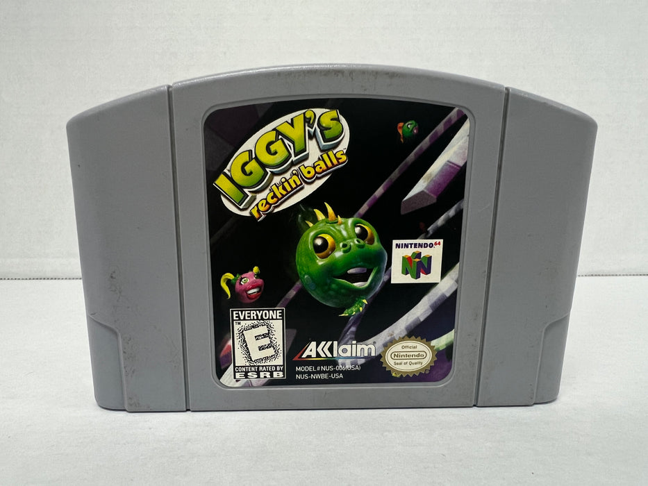 Iggy’s Reckin’ Balls - Cart Only - Nintendo 64