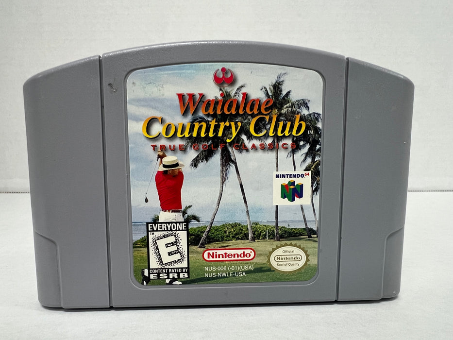 Waialae Country Club - Cart Only - Nintendo 64