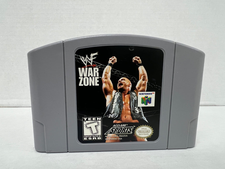 WWF Warzone - Cart Only - Nintendo 64