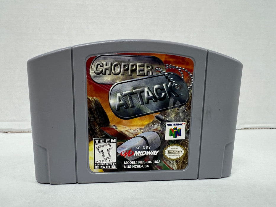 Chopper Attack - Cart Only - Nintendo 64