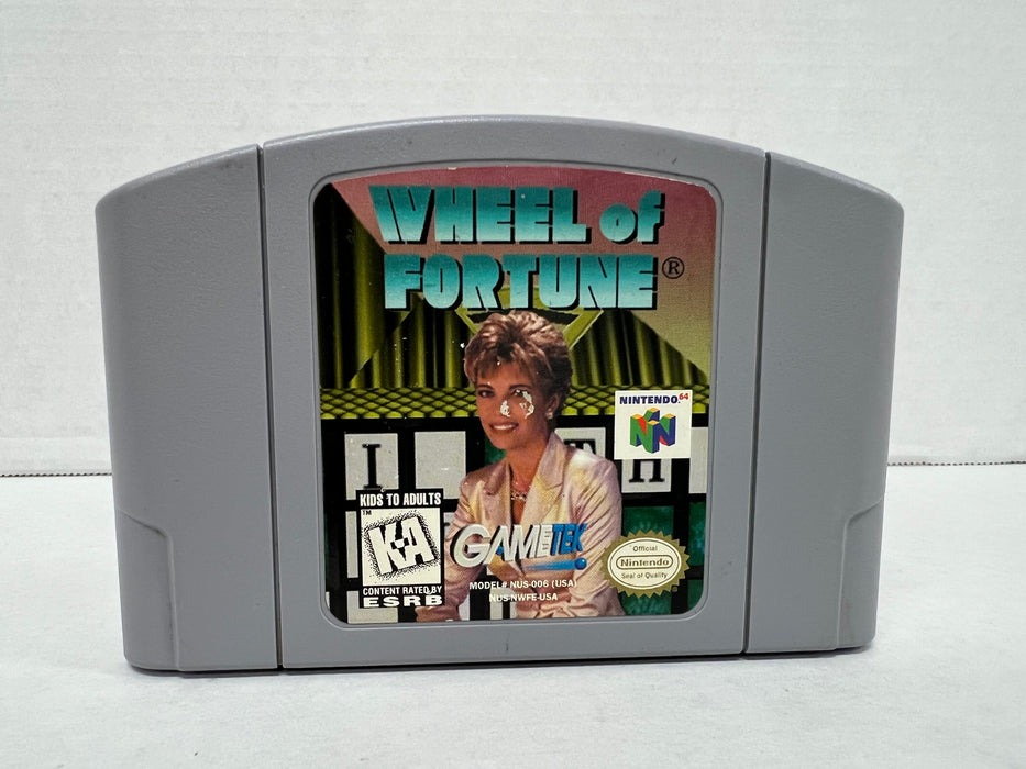 Wheel Of Fortune - Cart Only - Nintendo 64