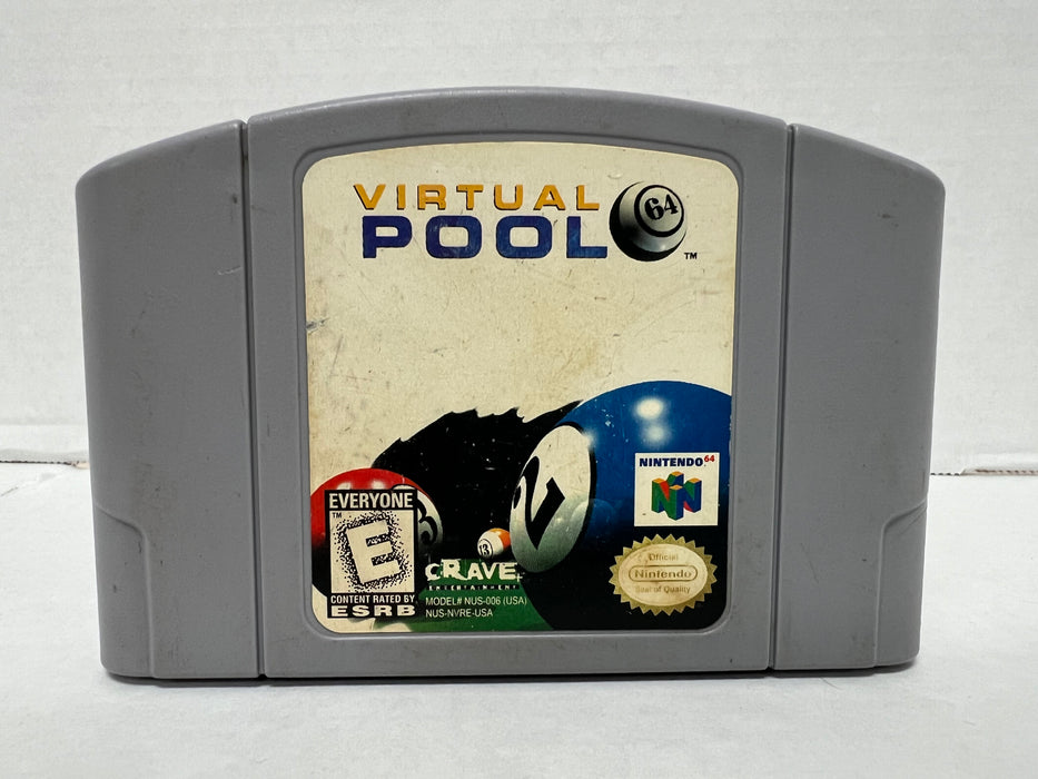 Virtual Pool - Cart Only - Nintendo 64