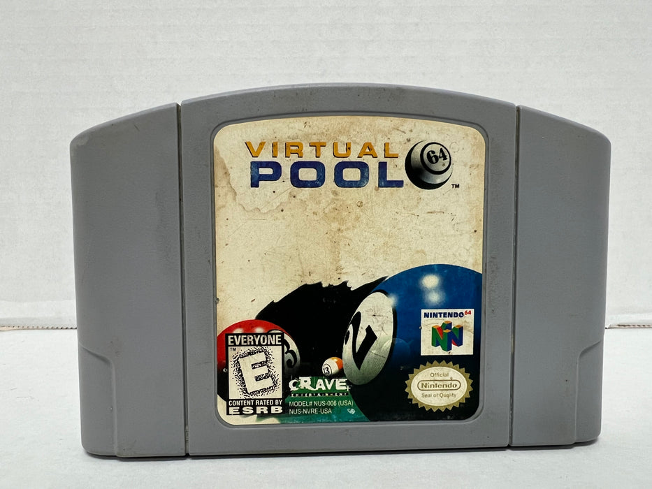 Virtual Pool - Cart Only - Nintendo 64