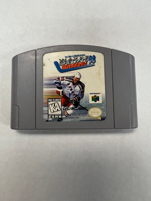 Wayne Gretzky 3D Hockey 98  - Cart Only - Nintendo 64