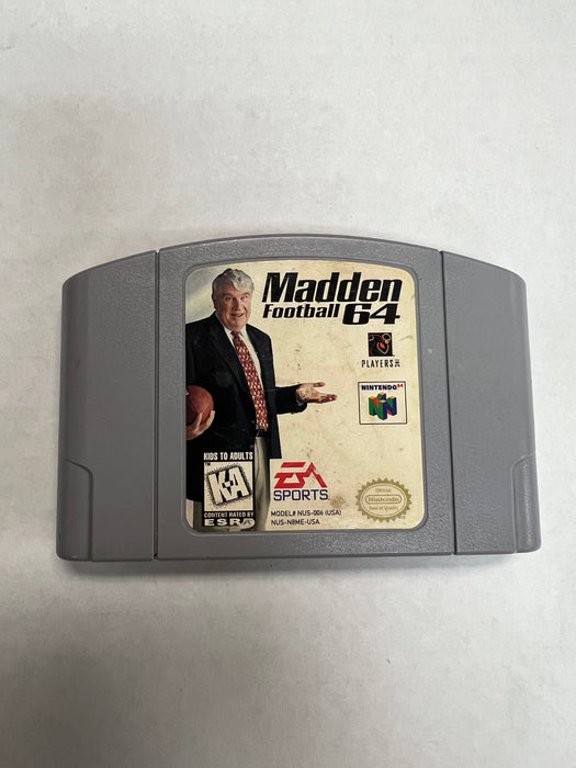 Madden Football 64 - Cart Only - Nintendo 64