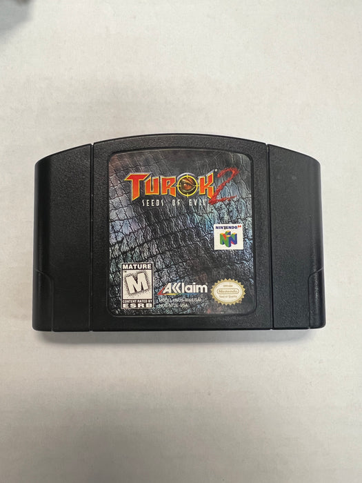 Turok 2 Seeds Of Evil - Cart Only - Nintendo 64