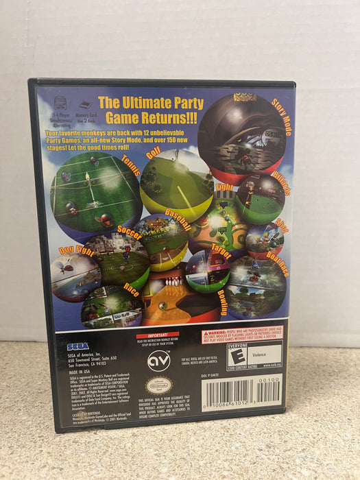 Super Monkey Ball 2 (Players Choice - Box And Disc Only - GameCube