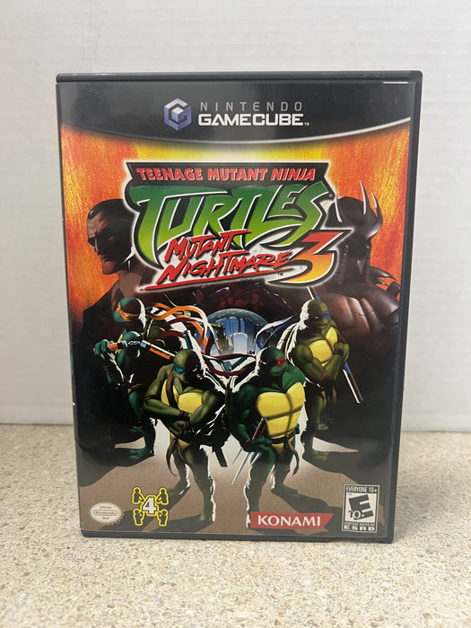 Teenage Mutant Ninja Turtles Mutant Nightmare 3 - Complete In Box - GameCube