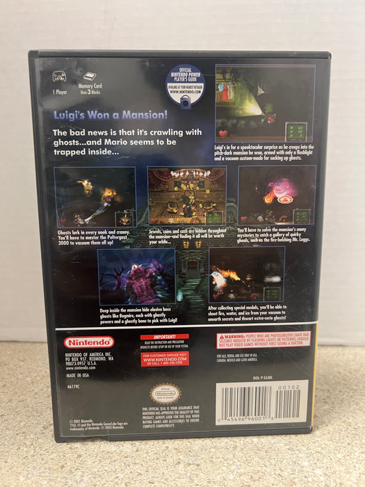 Luigi’s Mansion (Player’s Choice) - Complete In Box - GameCube