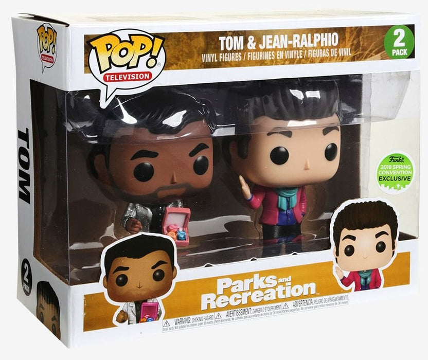 Parks And Recreation: Tom & Jean-Ralphio (2018 Spring Convention Exclusive) - With Box - Funko Pop