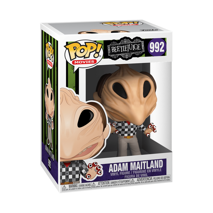 Beetlejuice: Adam Maitland #992 - With Box - Funko Pop