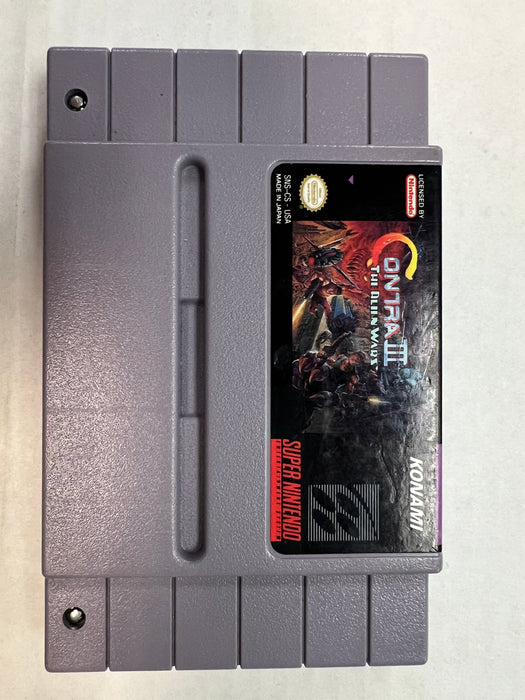 Contra III The Alien Wars - Cart Only - Super Nintendo