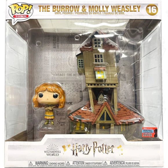 Harry Potter: The Burrow & Molly Weasley #16 (2020 Fall Convention Exclusive) - With Box - Funko Pop