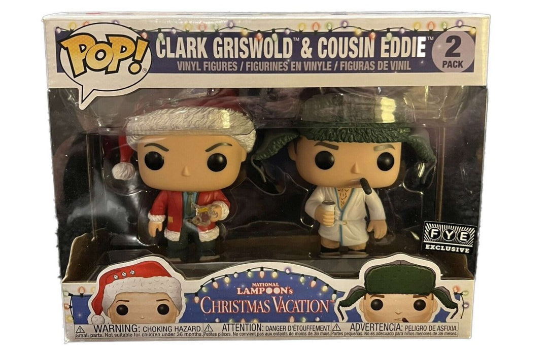 Christmas Vacation: Clark Griswold & Cousin Eddie (FYE Exclusive) - With Box - Funko Pop