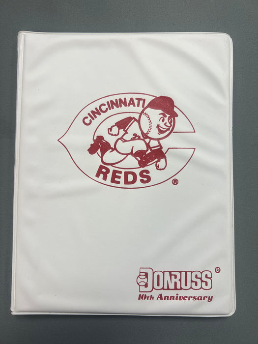 Cincinnati Reds Donruss 10th Anniversary Vintage Book (White/Red)