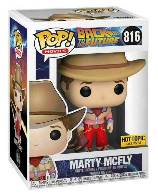 Back To The Future: Marty McFly #816 (Hot Topic Exclusive) - With Box - Funko Pop