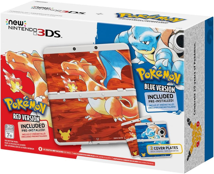 New Nintendo 3DS Pokemon 20TH Anniversary Edition (Pre-Owned) - Console