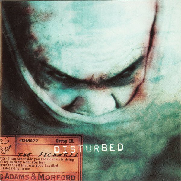 Disturbed - The Sickness - CD