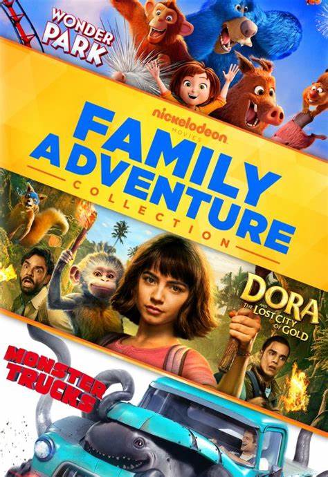 Nickelodeon Movies Family Adventure 3-Movie Collection (2020) - DVD