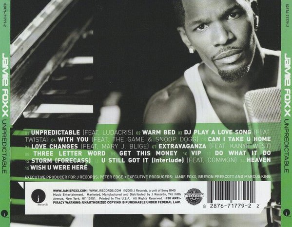 Jamie Foxx – Unpredictable (2005) - CD