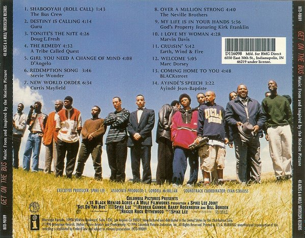 Various – Get On The Bus - Music From And Inspired By The Motion Picture - CD