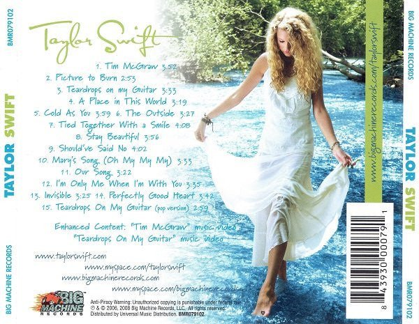 Taylor Swift – Taylor Swift (2008) - CD