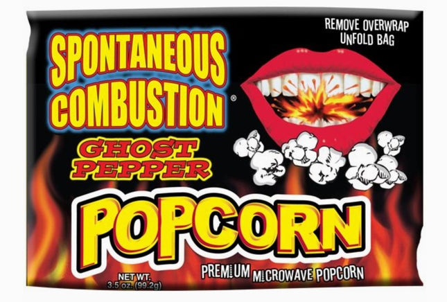 Spontaneous Combustion Ghost Pepper Popcorn (3.5oz)