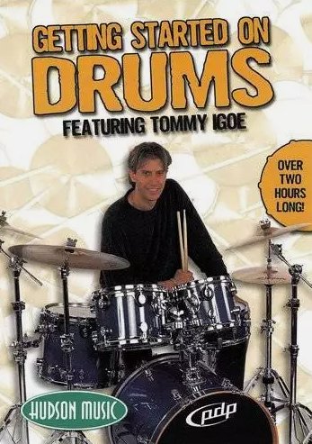 Getting Started on Drums Featuring Tommy Igoe - New - DVD