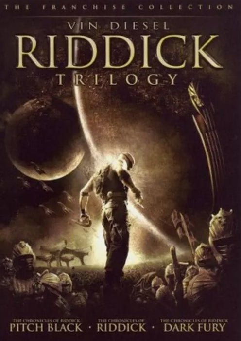 Riddick Trilogy: Pitch Black / Chronicles / Dark Fury - DVD